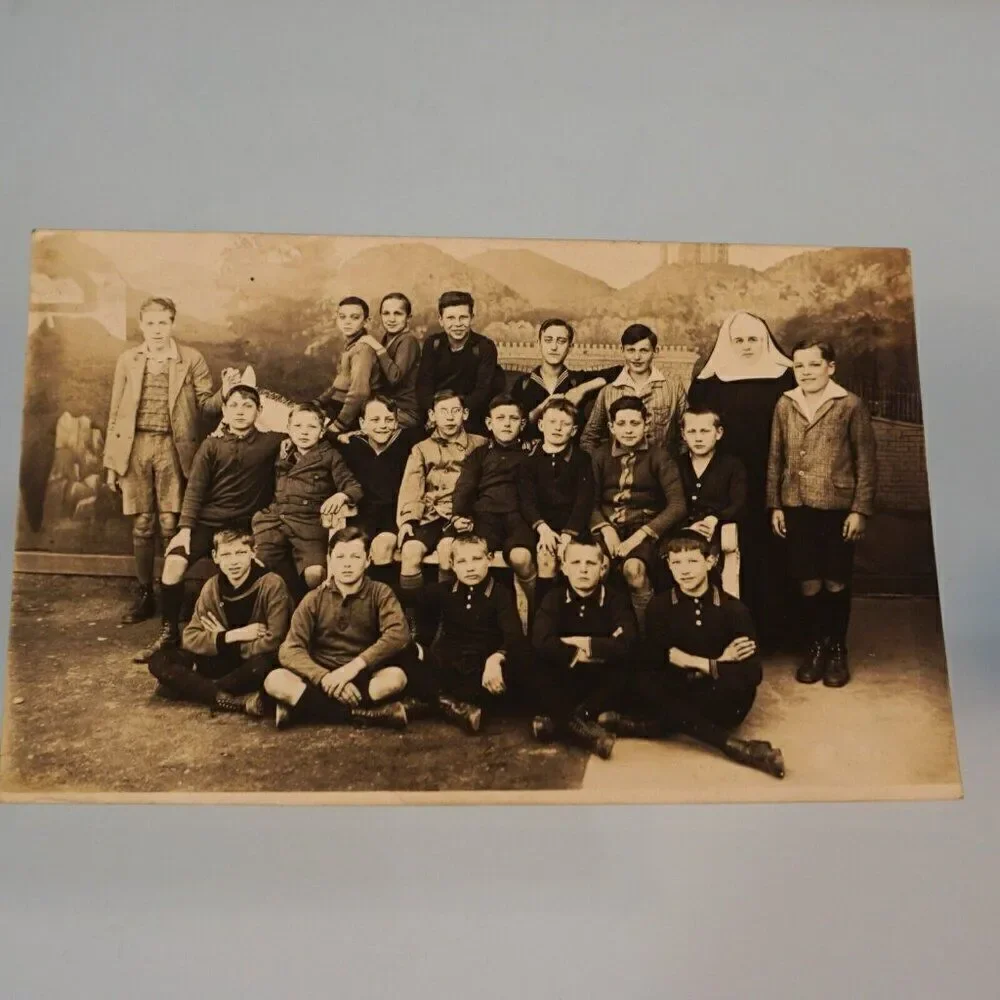 5 Vintage 1920s  - 1930s School Class Photographs Germany